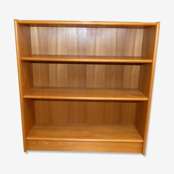 Scandinavian-style library shelf