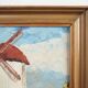 Painting „The Colourful Windmill”, Scandinavian design, 20th century, by Aage Verner Thrane