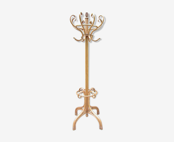 Porte-manteaux vintage modèle brasserie vers 1940-50