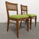 Paire de chaises cannées Art déco vers 1930