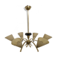 Brass chandelier from the 50s/60s