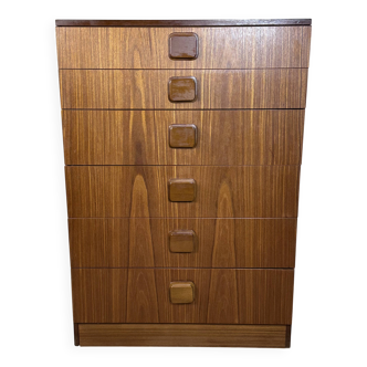 Vintage Scandinavian chest of drawers, 1960s