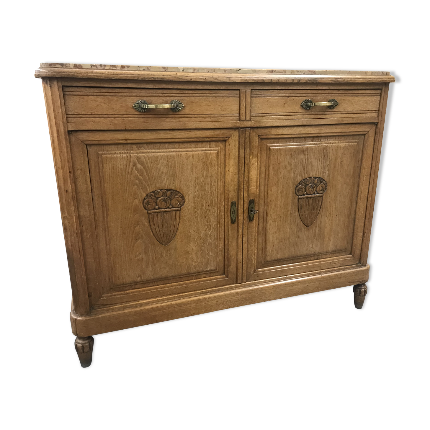 Art Deco period buffet solid oak