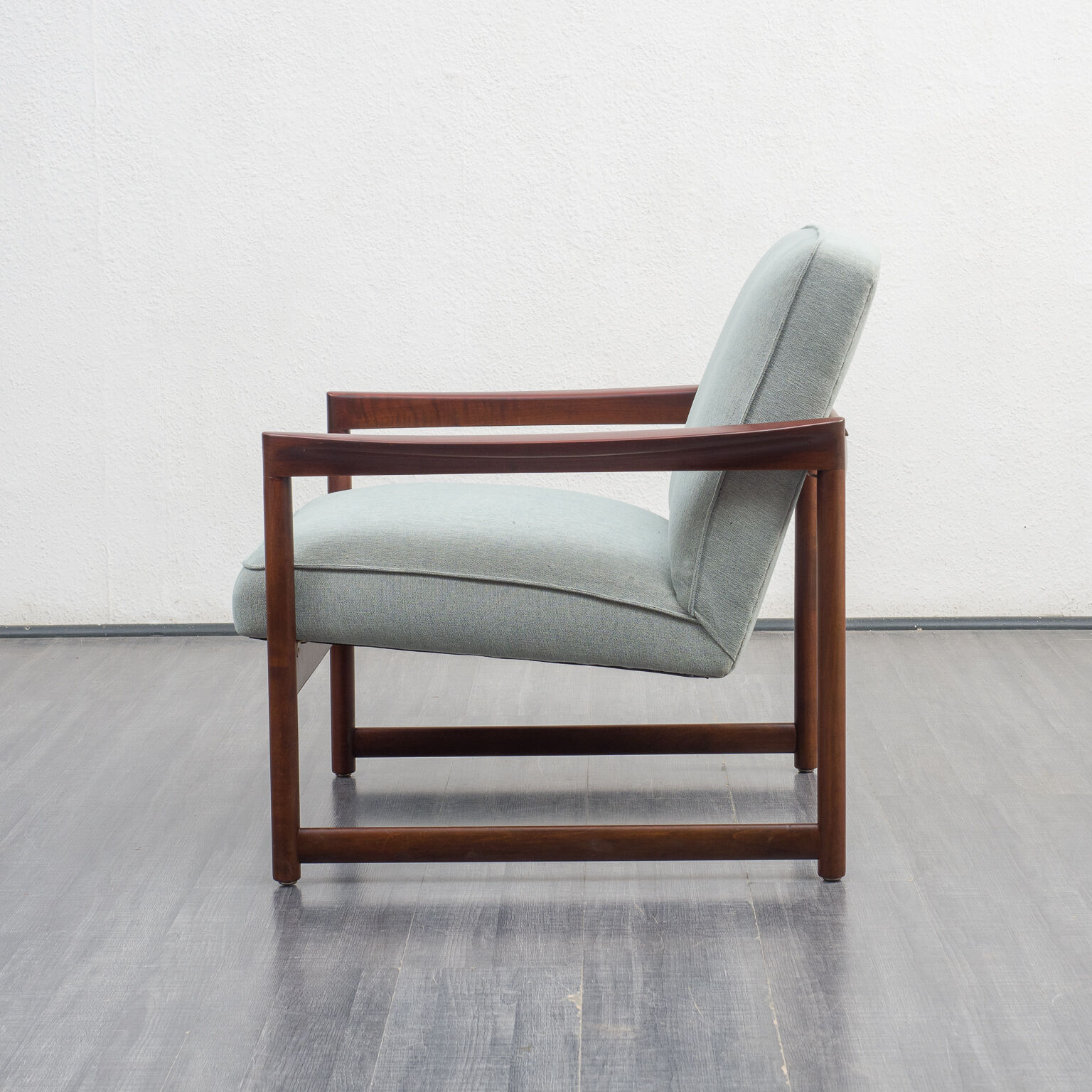 Pair of vintage armchair, cherry, restored
