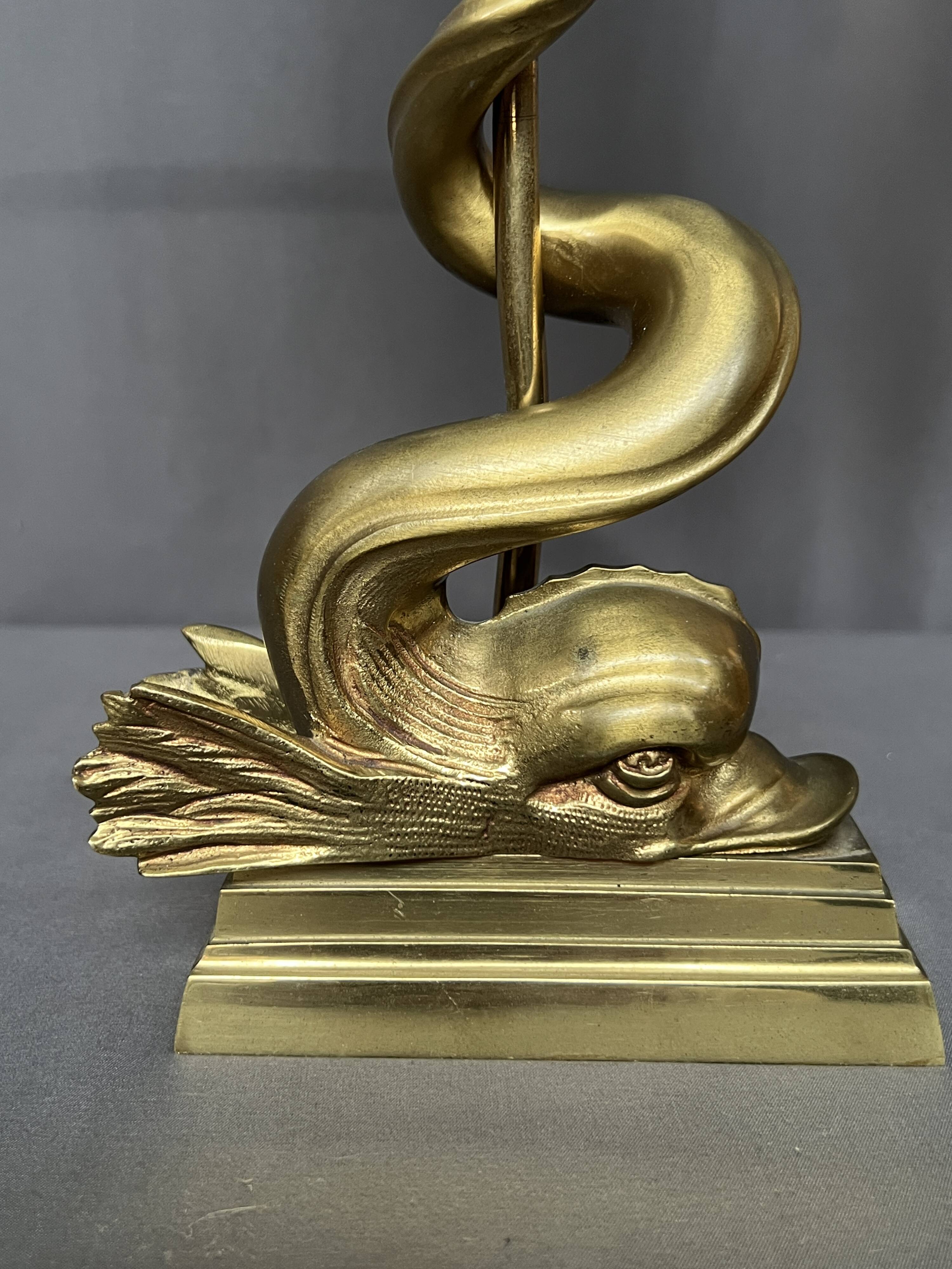 Table lamp. Solid bronze.