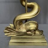 Table lamp. Solid bronze.