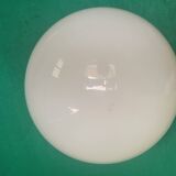 Large opaline globe ceiling light from the 50s/60s