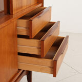 Scandinavian high row in teak
