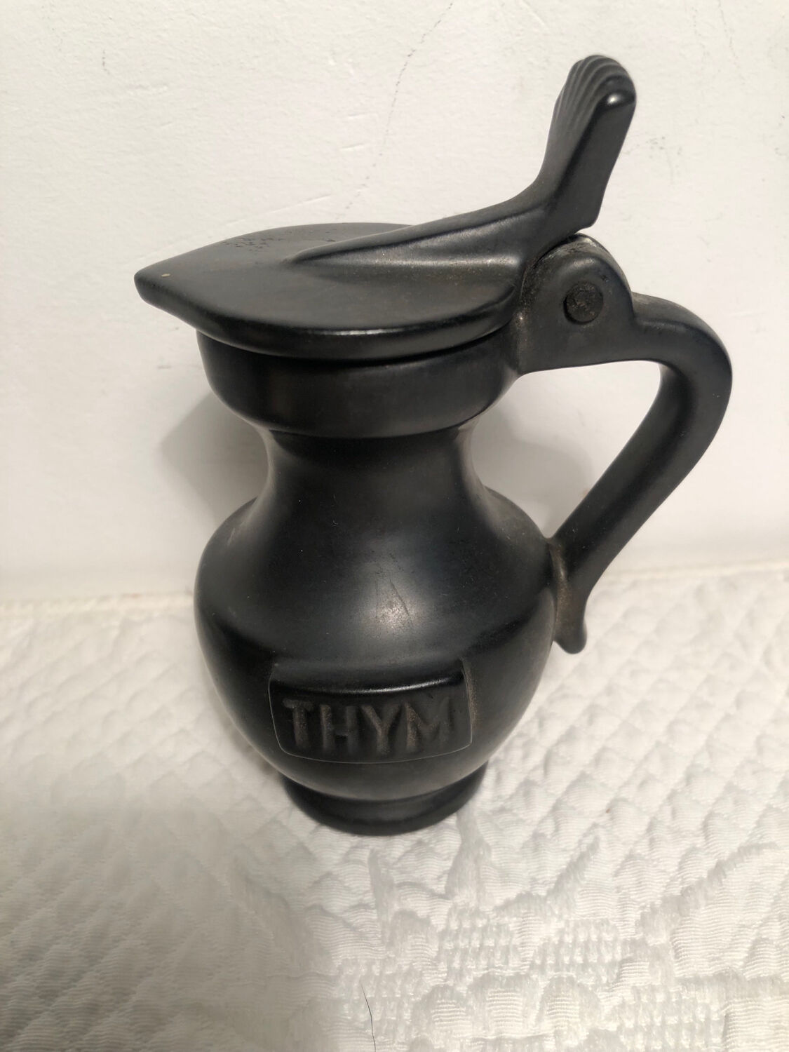 Set of vintage ceramic pitchers
