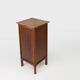Nightstand or bedside table in pinewood, France ca. 1850