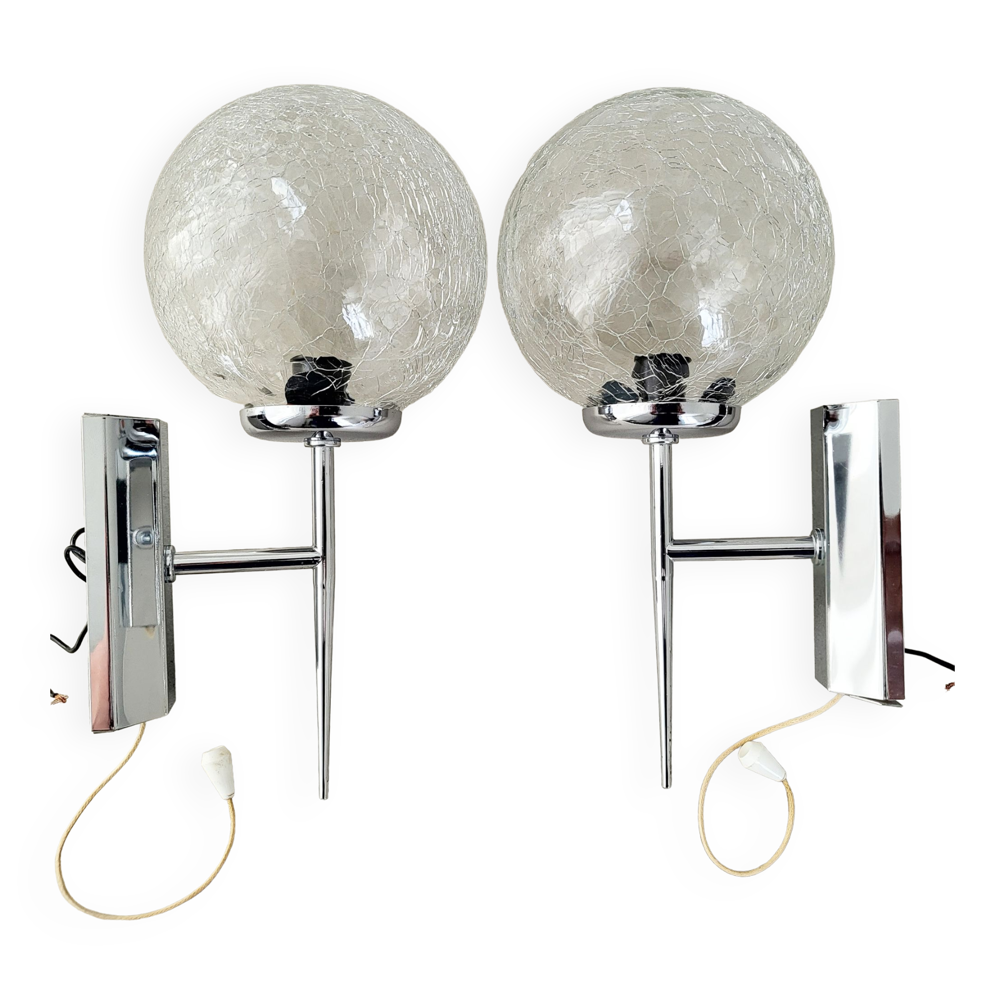 Pair of vintage sconces 1970