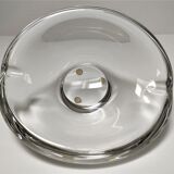 Cendrier en verre d'art design par Kosta