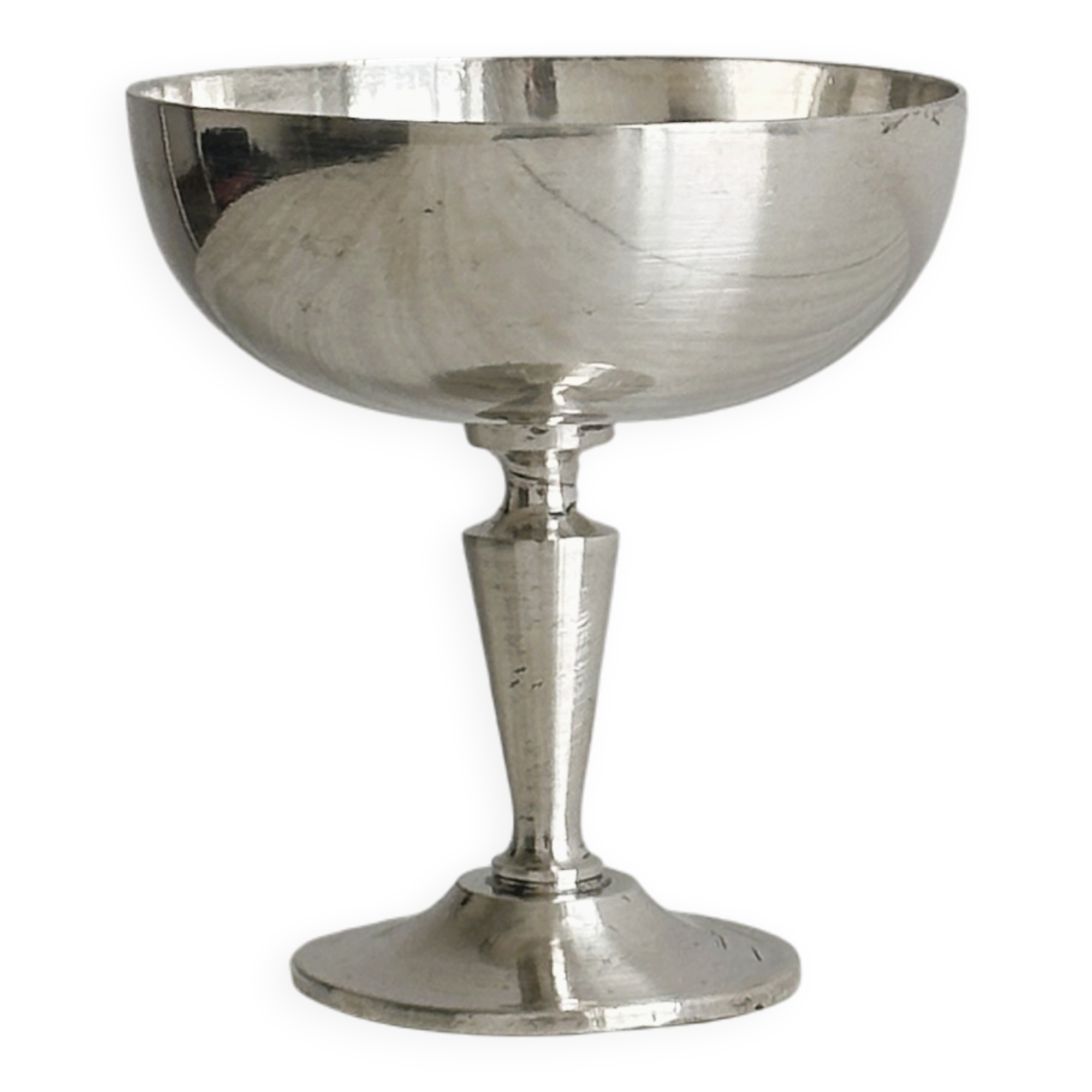 Vintage silver metal cup