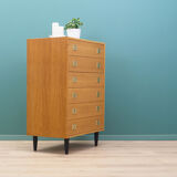 Commode en frêne, design danois, années 1970, production : Westergaard