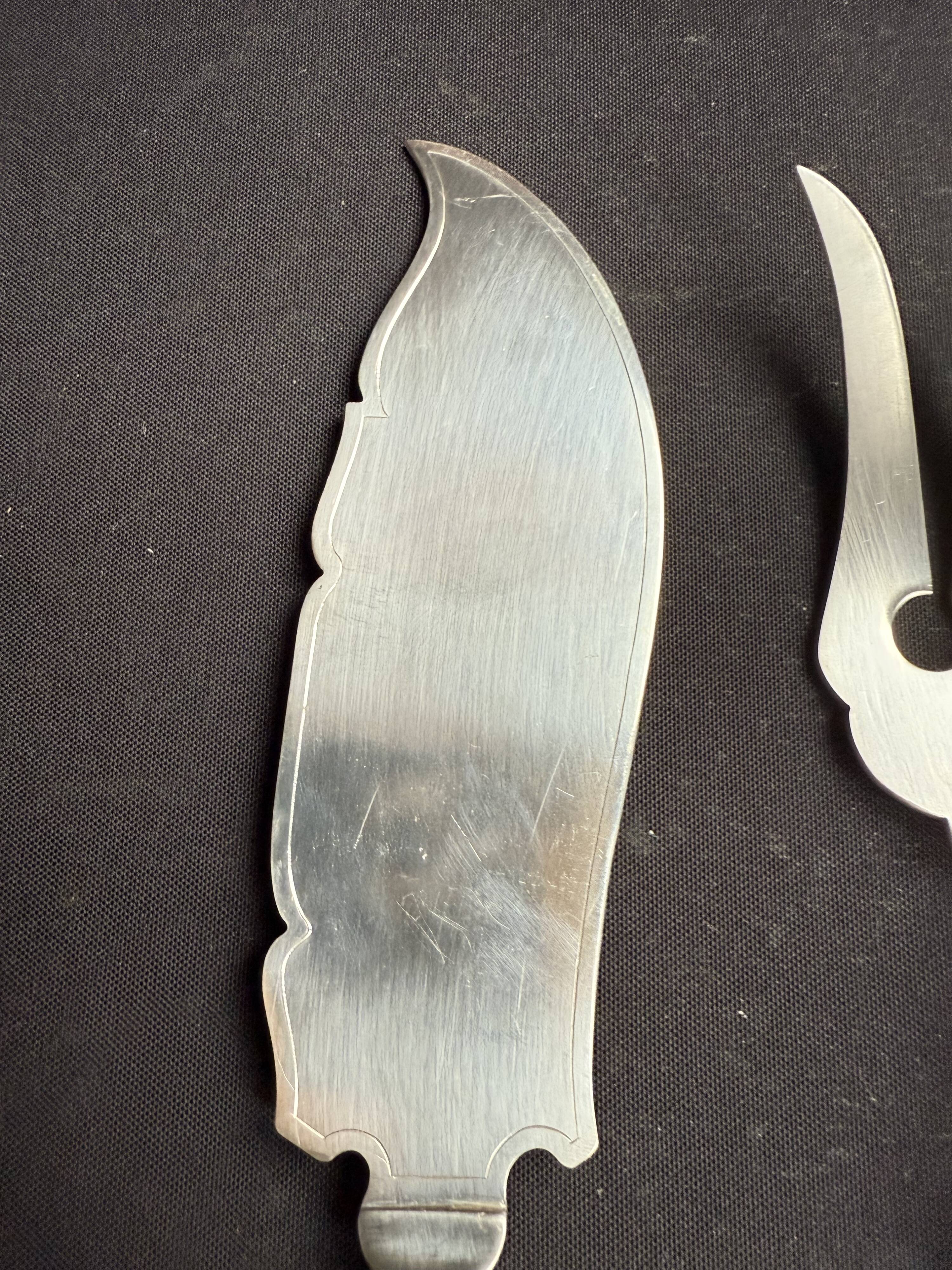Fish serving cutlery – Silver – Société du Louvre