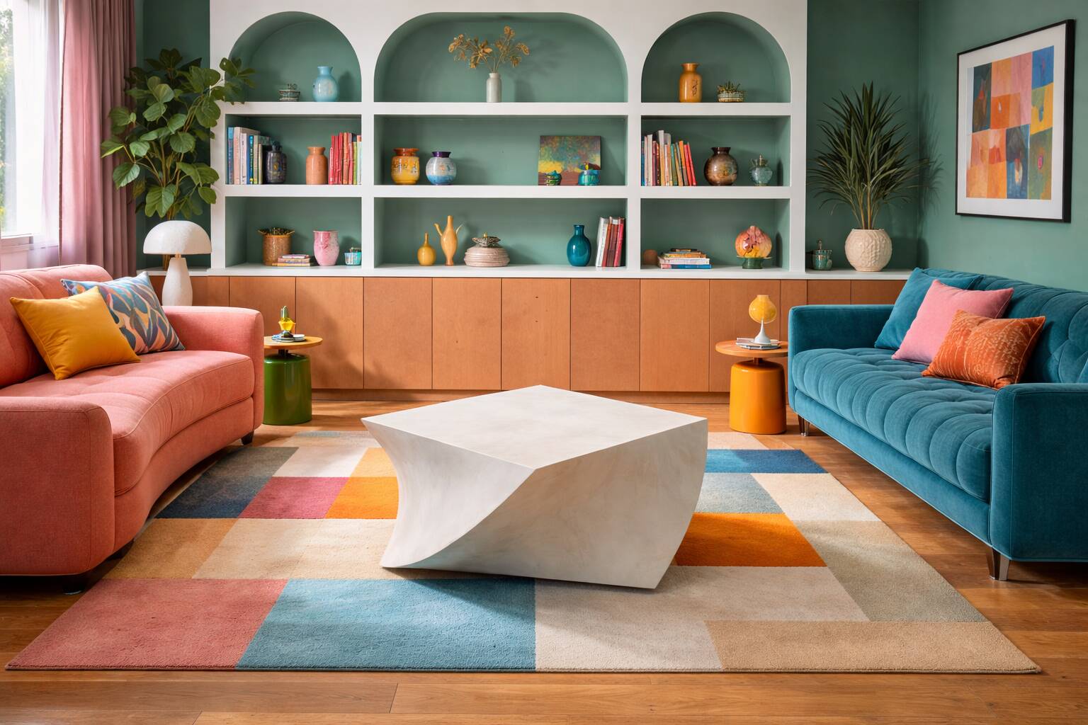 Table Flow Polished Concrete