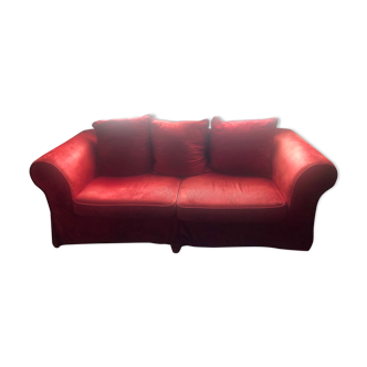 Velvet sofa