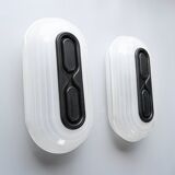 Postmodern sconces by Arteluce, 1980s, Italy.