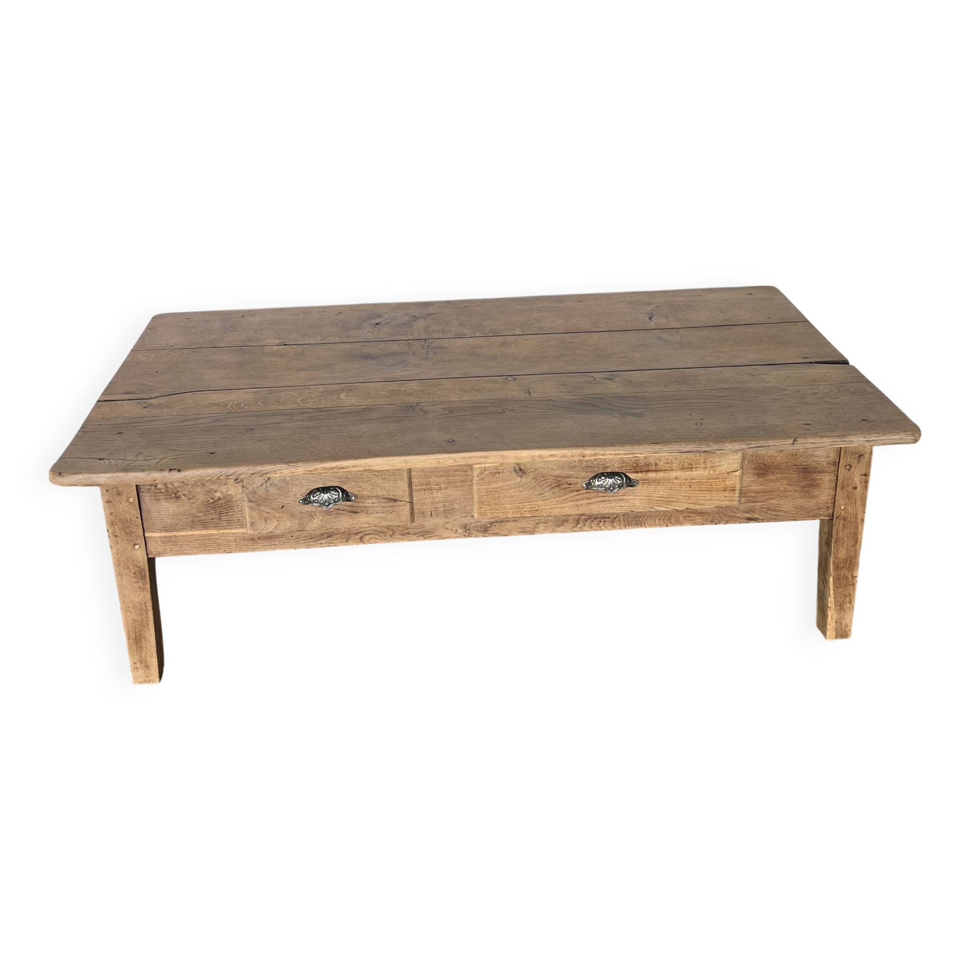 Oak coffee table