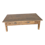 Oak coffee table