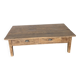 Oak coffee table