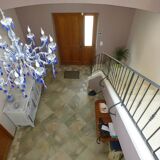 Murano crystal chandelier