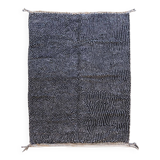 Tapis Noir à pois - 304 x 225 cm