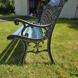 Antique garden bench