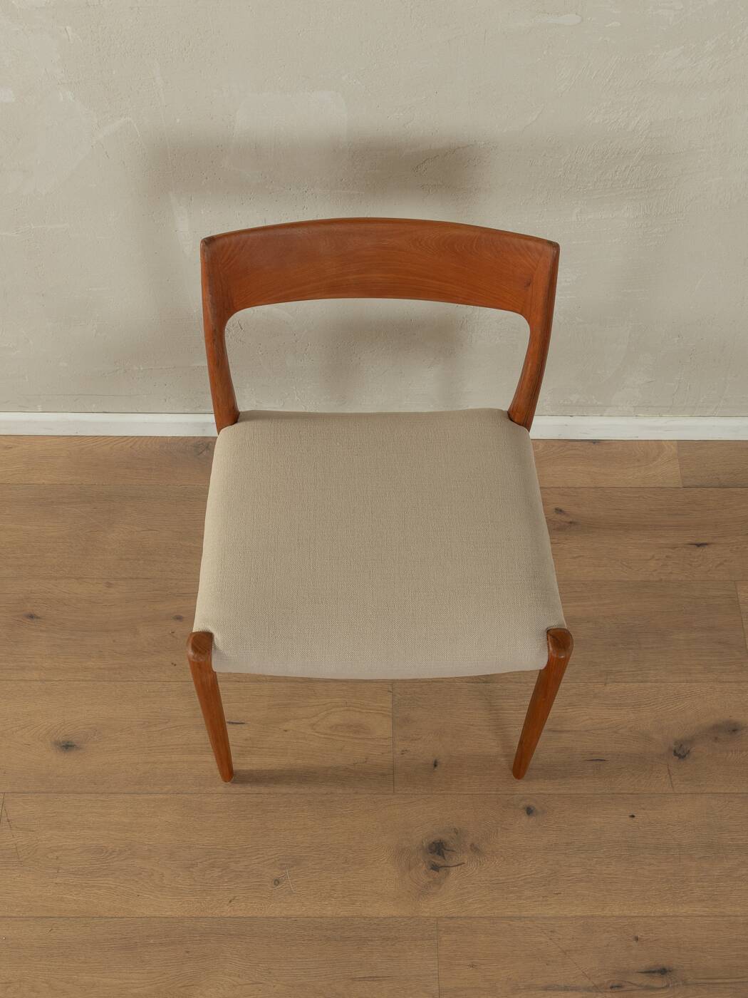 Model 77 dining chairs, Niels O. Møller