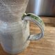 Large pitcher in chamotte clay Thiry Vallauris