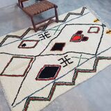 Moroccan Berber rug 219 x 140 cm Azilal wool rug