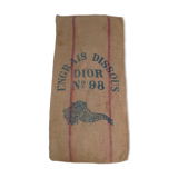Sac en toile de jute  Dior