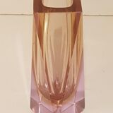 Sommerso glass Murano vase