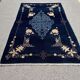 Chinese carpet, Beijing, royal blue