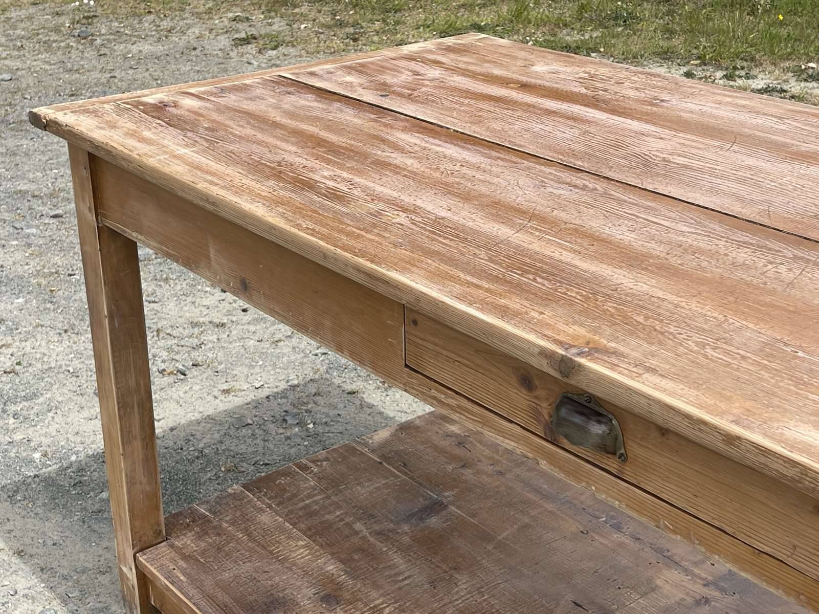 1930s fir draper table