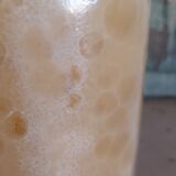 Vase onix jaune vintage de français