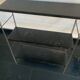 Paire étagères vintage 1960 string noires  - 49 x 58 cm