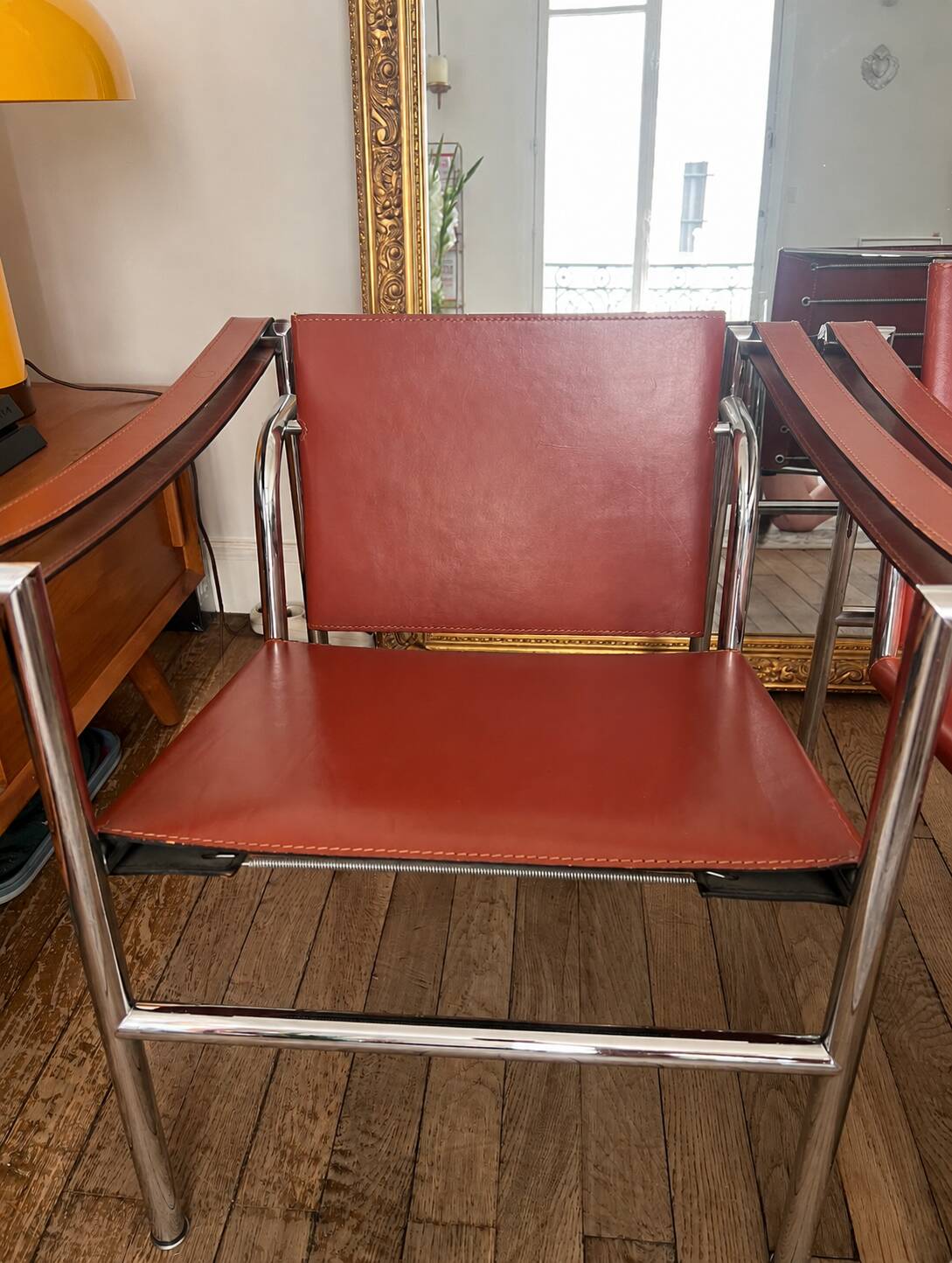 Pair of LC1 Armchairs by Le Corbusier for Cassina, 1990s