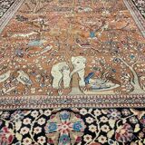 Tapis Teheran XIXème siècle