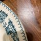 Set of earthenware plates of Longwy Fismes late nineteenth
