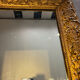 Rectangular framed mirror in wood and gilded stucco – Louis XV Rococo style