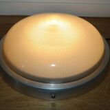 Applique, plafonnier en verre holophane XXL