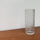 Large vase in raw glass, 1970s brutalism.