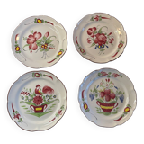 Set of 4 decorative plates