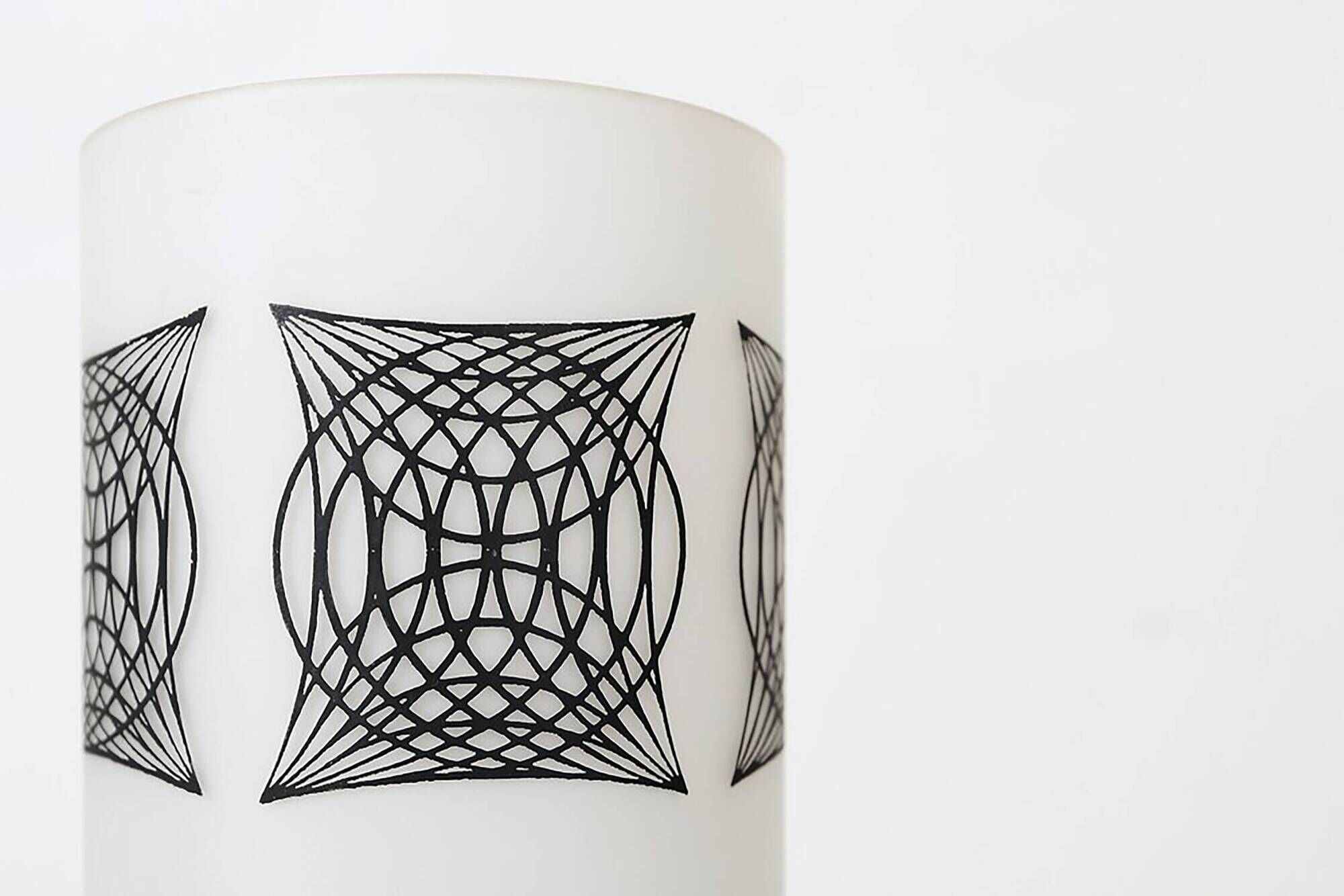 Mid-Century Modern French Table Lamp with Opaline Glass Shade, 1960s