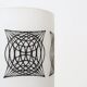 Mid-Century Modern French Table Lamp with Opaline Glass Shade, 1960s