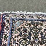 Handmade wool Iranian rug - 1.25m x 0.75m