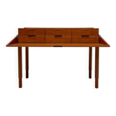 Bureau postmoderne par Antonio Citterio pour B&B Italia en bois de cerisier, années 1980