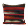 Anatolian Square Striped Kilim Pillow Cover, Pillow Cover Decorative Pillow 22'' X 23''