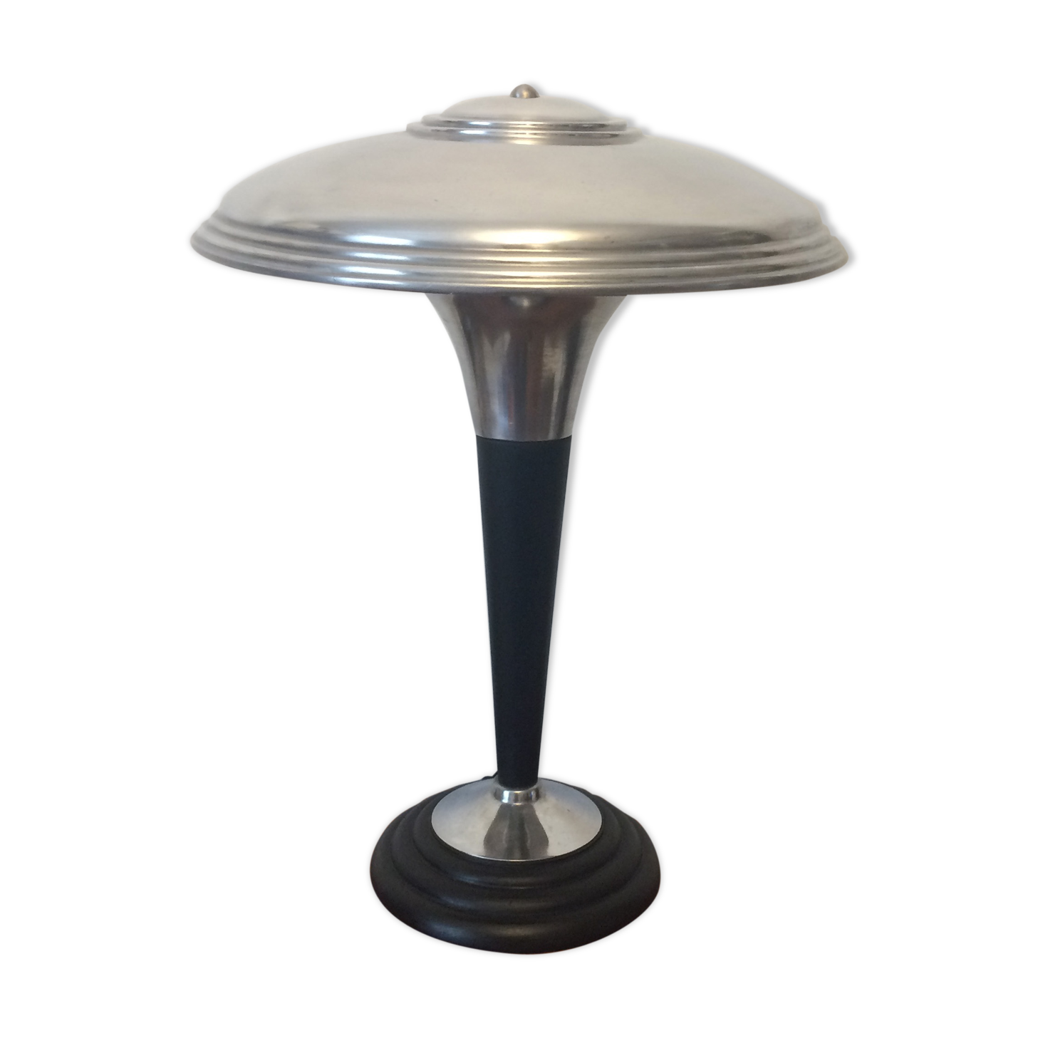 Lampe champignon ancienne art déco